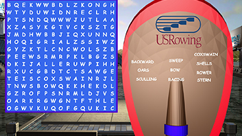 Rowing Word Search